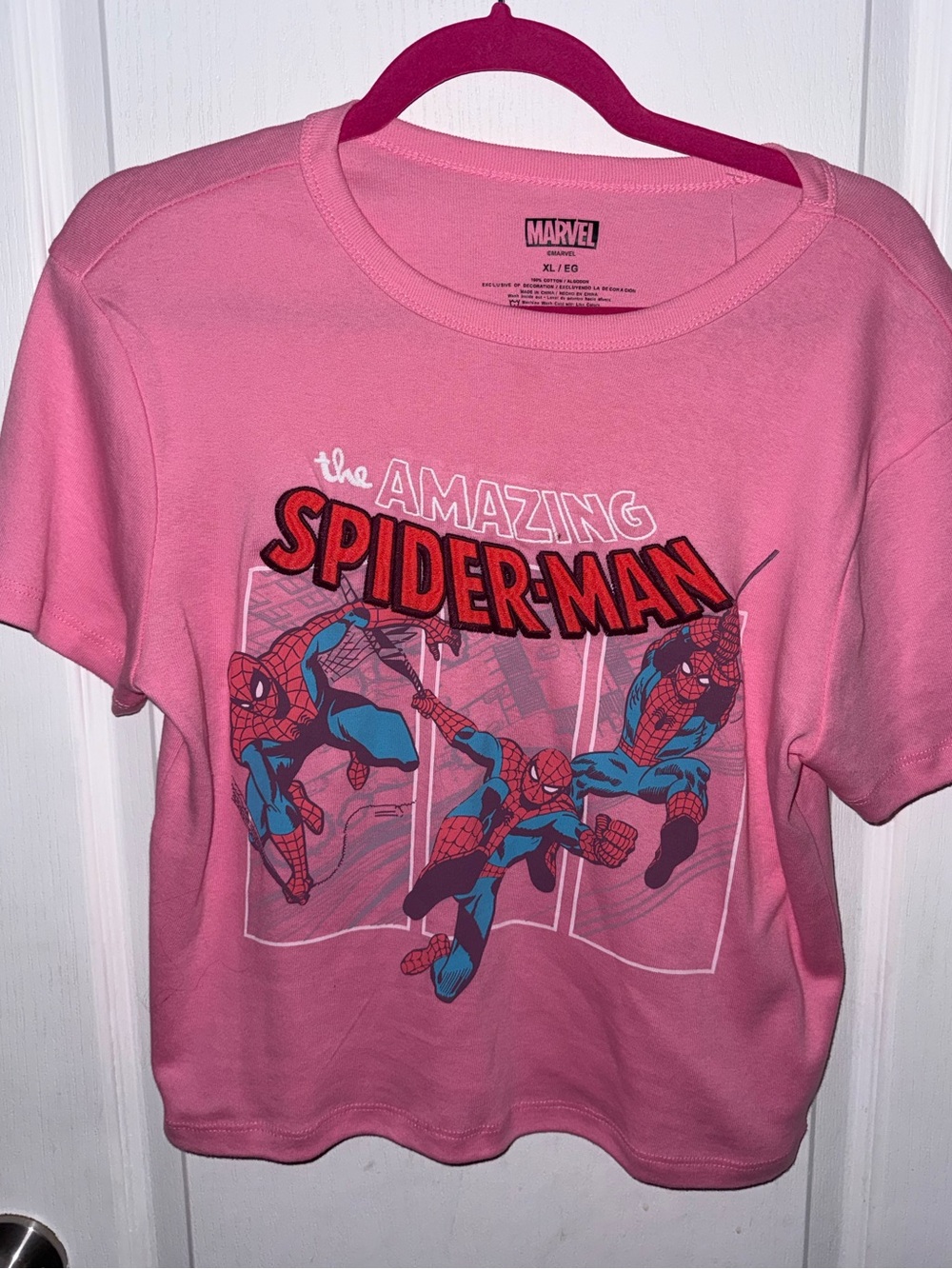 Spider-Man crop top